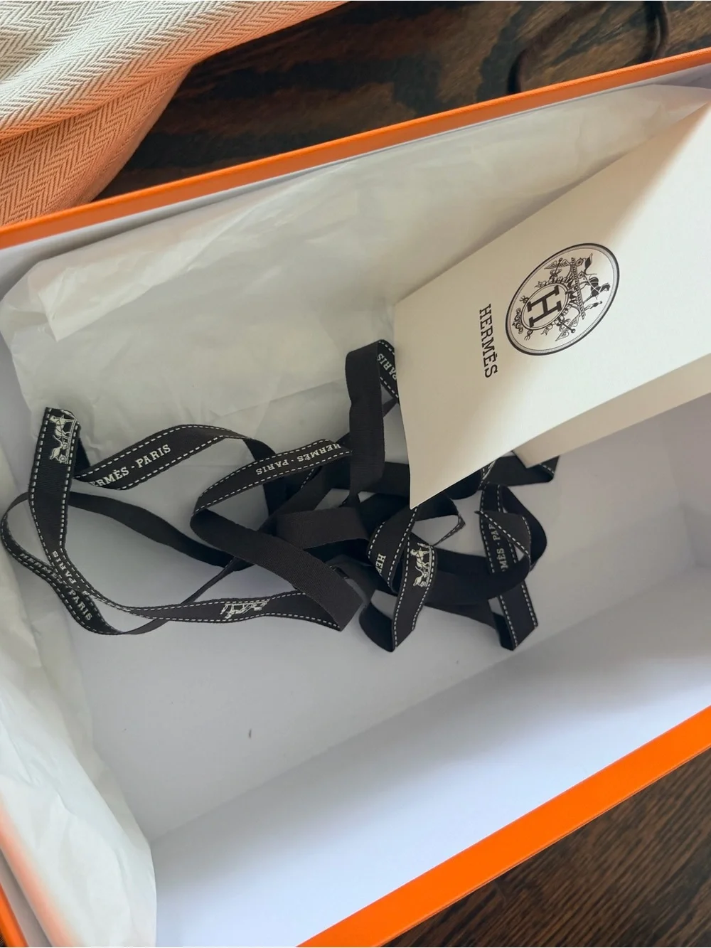 Hermès Black Chypre Sandal Slide